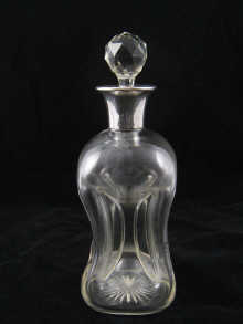 A whisky decanter the body