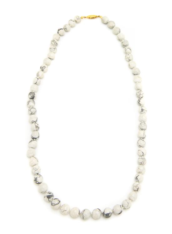 A White Buffalo Turquoise Beaded