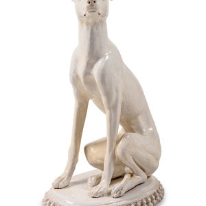 A White Glazed Terra Cotta