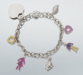 A White Gold Gemstone and Diam