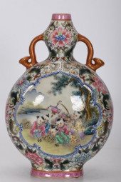 A WHITE-GROUND ENAMEL WITH MED
