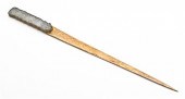 *A White Jade Hairpin Mounted