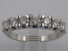 A white metal (tests 14 ct gold)