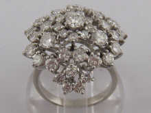 A white metal (tests platinum)