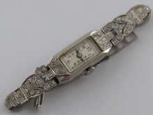 A white metal (tests platinum)