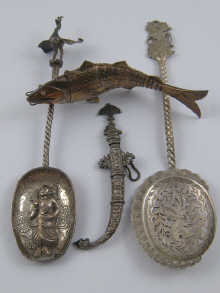 A white metal (tests silver)