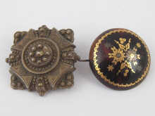 A white metal (tests silver)