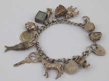 A white metal (tests silver)