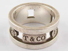 A white metal (tests silver)