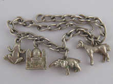 A white metal (tests silver)