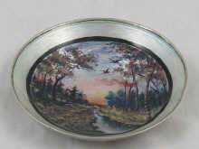 A white metal (tests silver) bowl