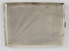 A white metal (tests silver)
