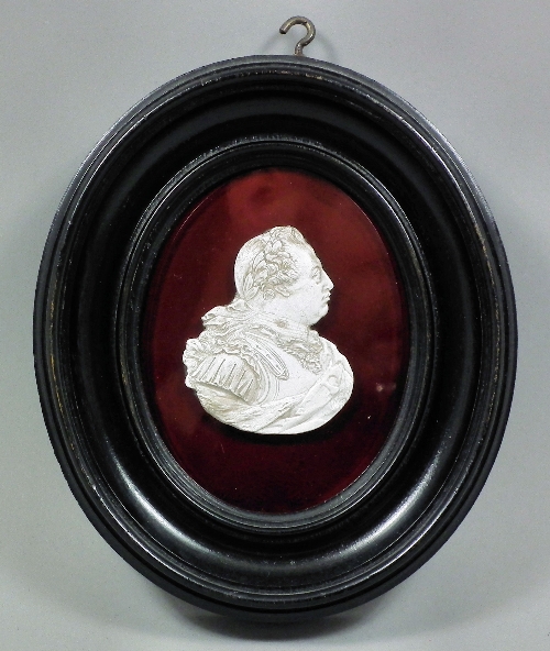 A white opaque moulded glass