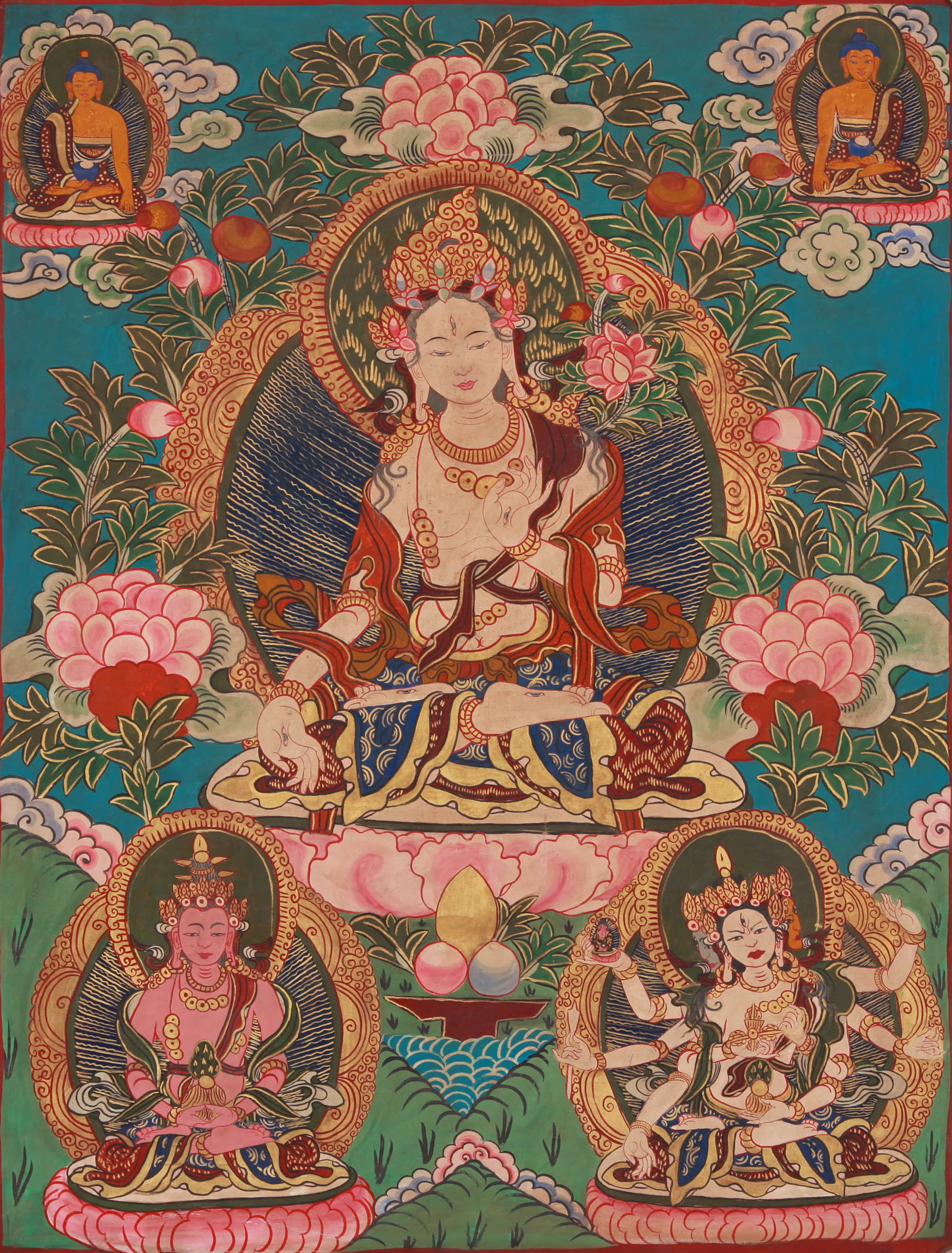 A  WHITE TARA TANGKAA WHITE TARA