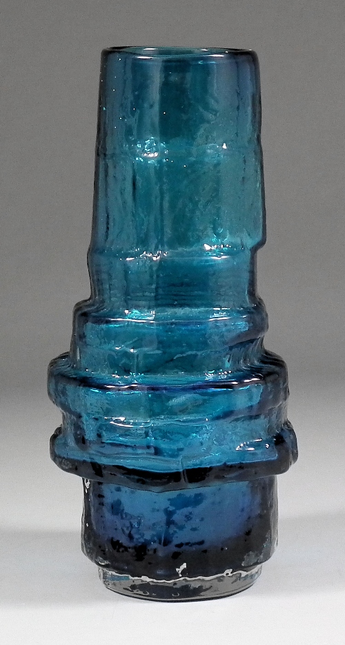 A Whitefriars ''Kingfisher'' blue