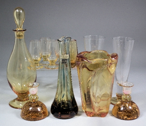 A Whitefriars lead crystal