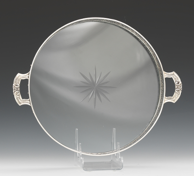 A Whiting Sterling Silver and Cut