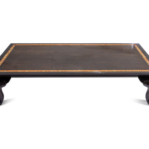 A Widdicomb Lacquered Mahogany