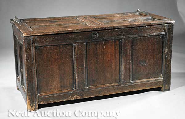 A William and Mary Carved Oak