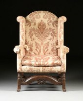A WILLIAM AND MARY CARVED OAK