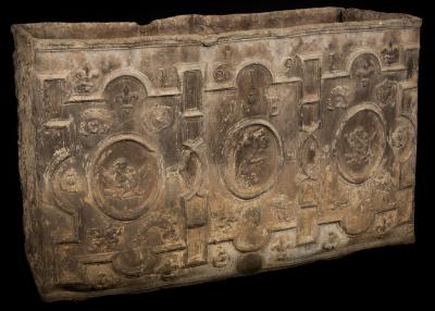 A William and Mary rectangular lead