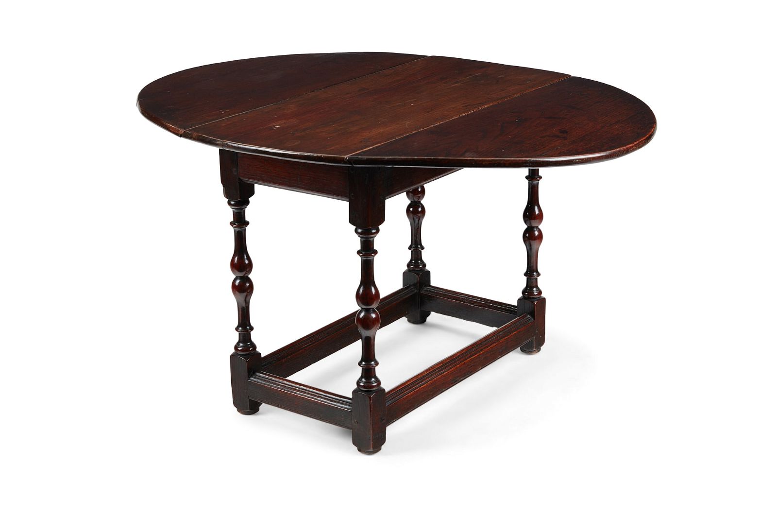A WILLIAM AND MARY STYLE OAK