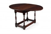 A WILLIAM AND MARY STYLE OAK G