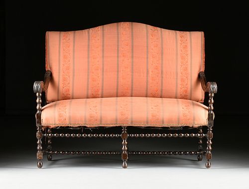 A WILLIAM AND MARY STYLE SILK