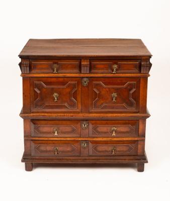 A William and Mary walnut and