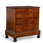 A WILLIAM AND MARY WALNUT CHES