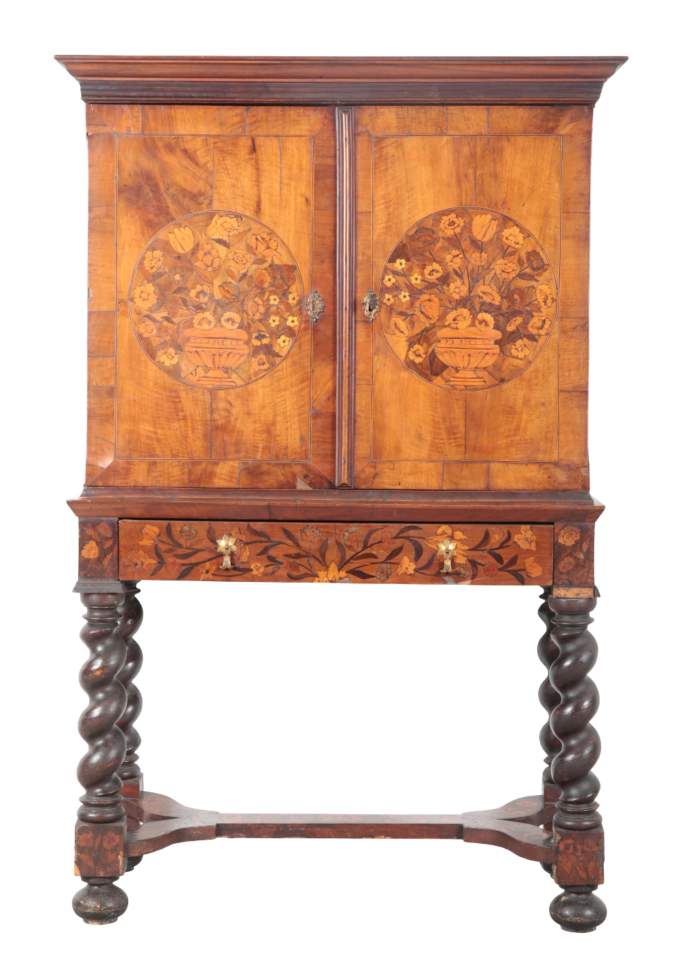 A WILLIAM AND MARY WALNUT AND