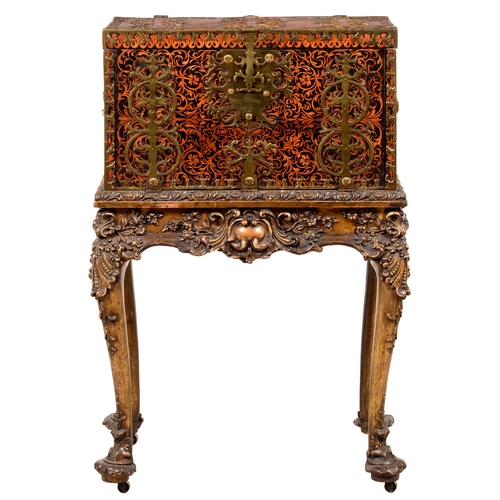 A William III arabesque marquetry