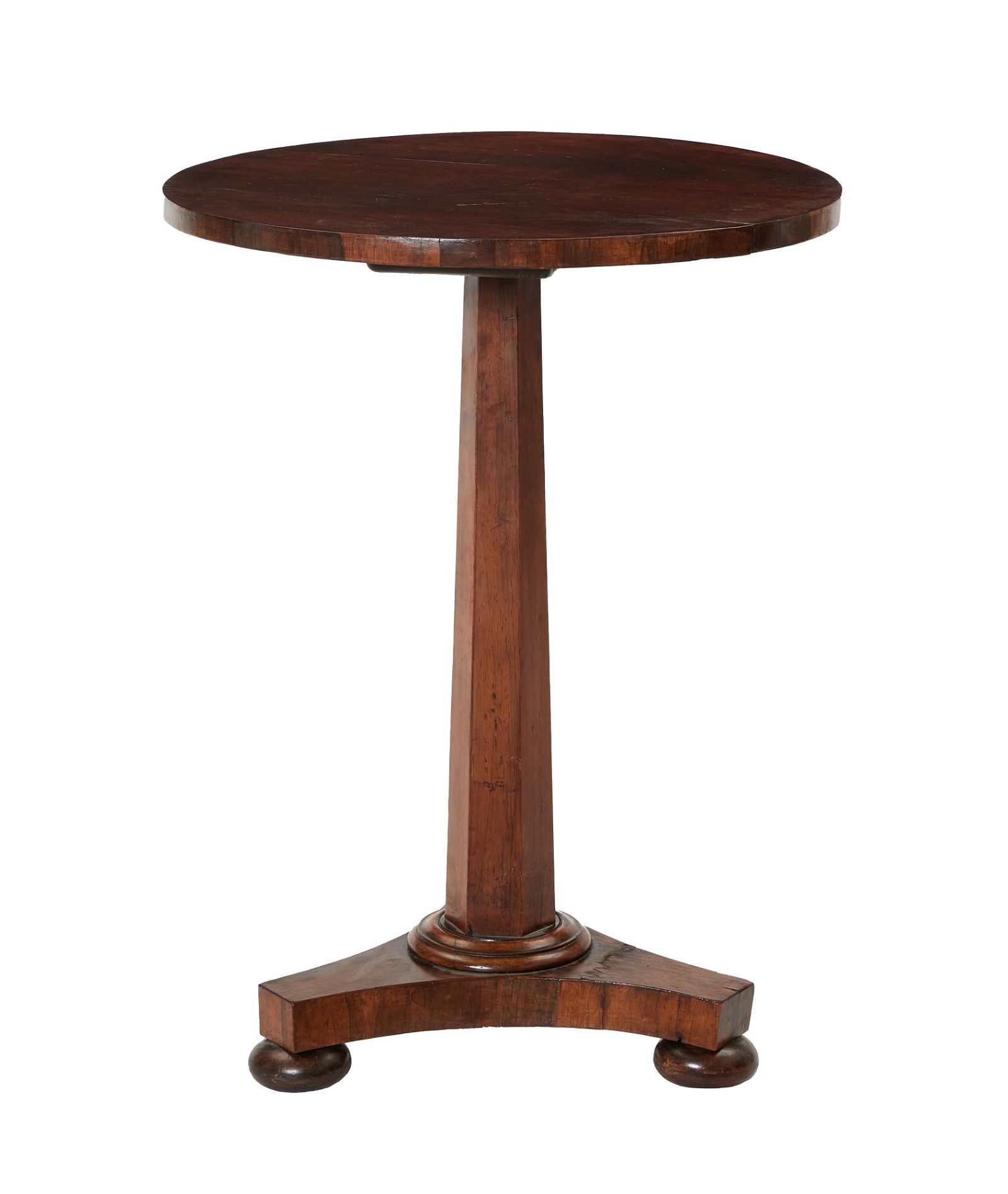 A WILLIAM IV EXOTIC HARDWOOD