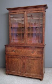 A William IV figured mahogany