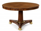 A WILLIAM IV HARDWOOD TILT TOP