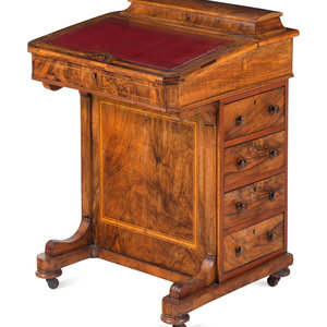 A William IV Mahogany Davenport