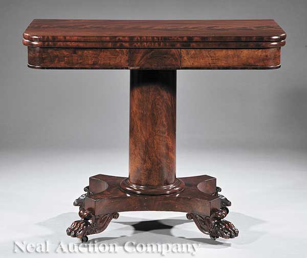 A William IV Mahogany Games Table