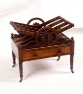 A William IV mahogany music Ca