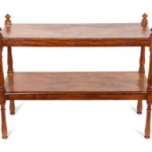 A William IV Mahogany Two-Tier