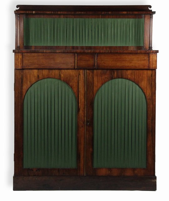 A William IV rosewood chiffonier