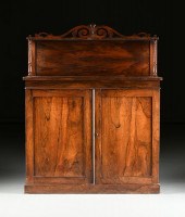 A WILLIAM IV ROSEWOOD CHIFFONI