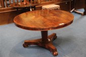 A William IV rosewood circular