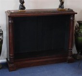 A William IV rosewood dwarf op