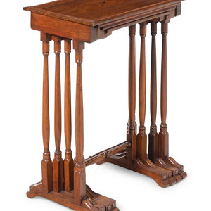 A William IV Rosewood Quartetto