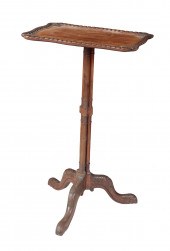 A WILLIAM IV ROSEWOOD TRIPOD W