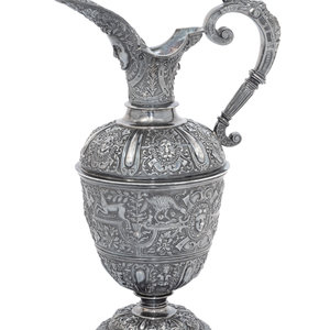 A William IV Silver Ewer William