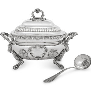 A William IV Silver Tureen with