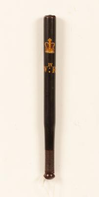 A William IV turned and painted