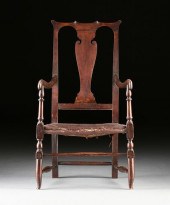 A WILLIAM & MARY ARMCHAIR, PRO