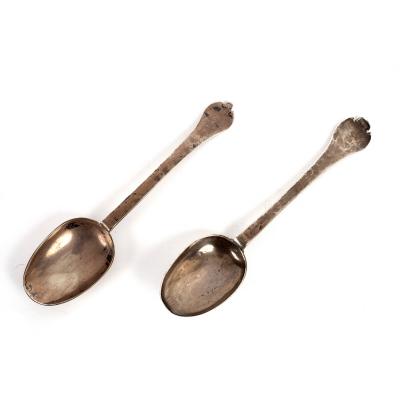 A William & Mary silver trefid